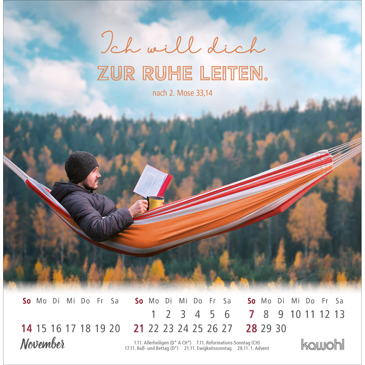 Postkartenkalender - Ankommen & leben 2027