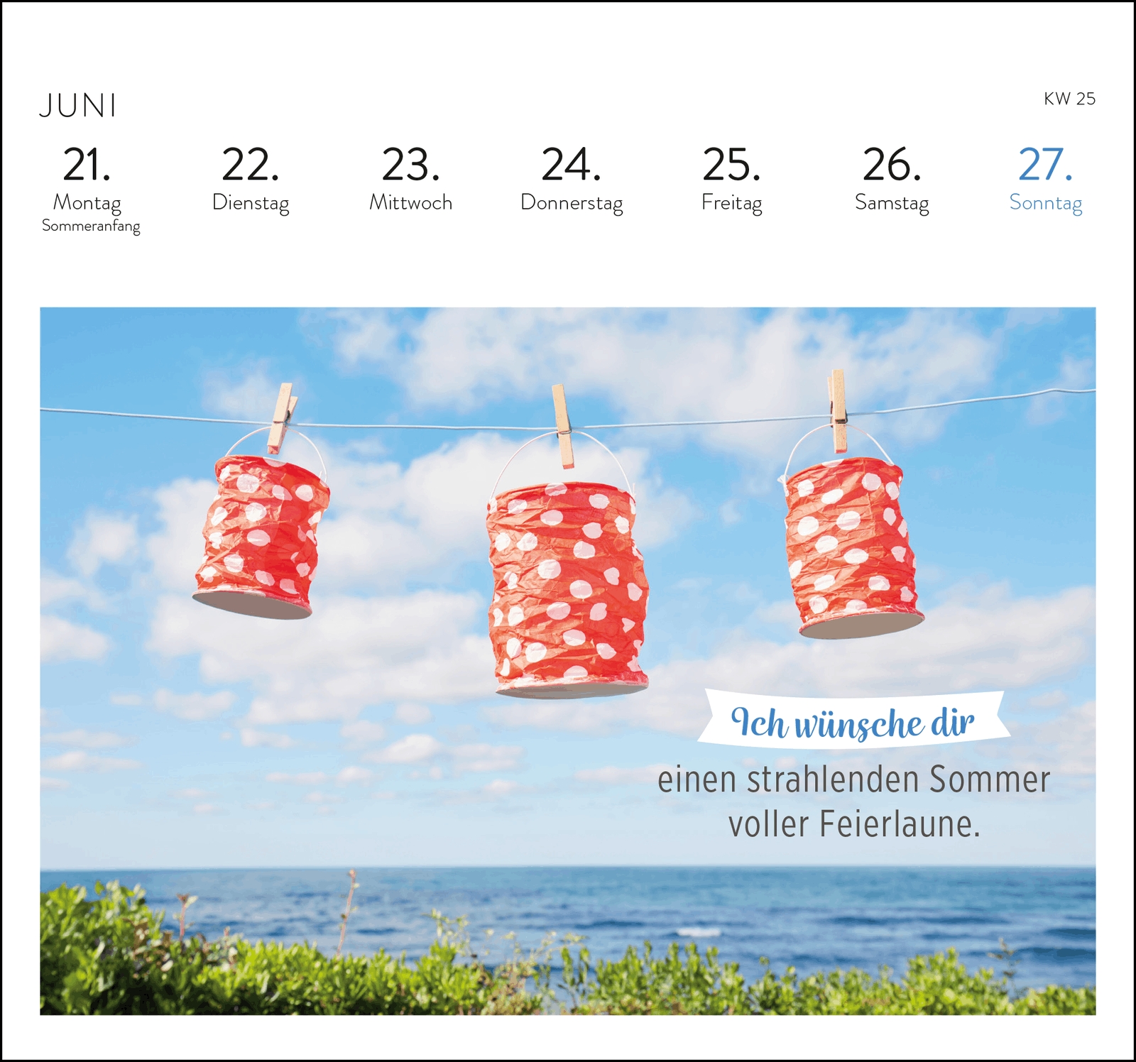 Postkartenkalender - Was ich dir wünsche für jeden Tag 2027