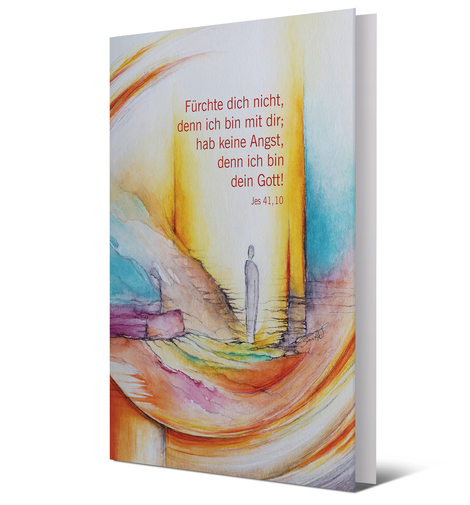 Faltkarte - Jahreslosung 2027 - Faltkarten 10er Set