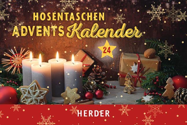 Hosentaschenadventslkalender 2024                           mit farbigen Fotos