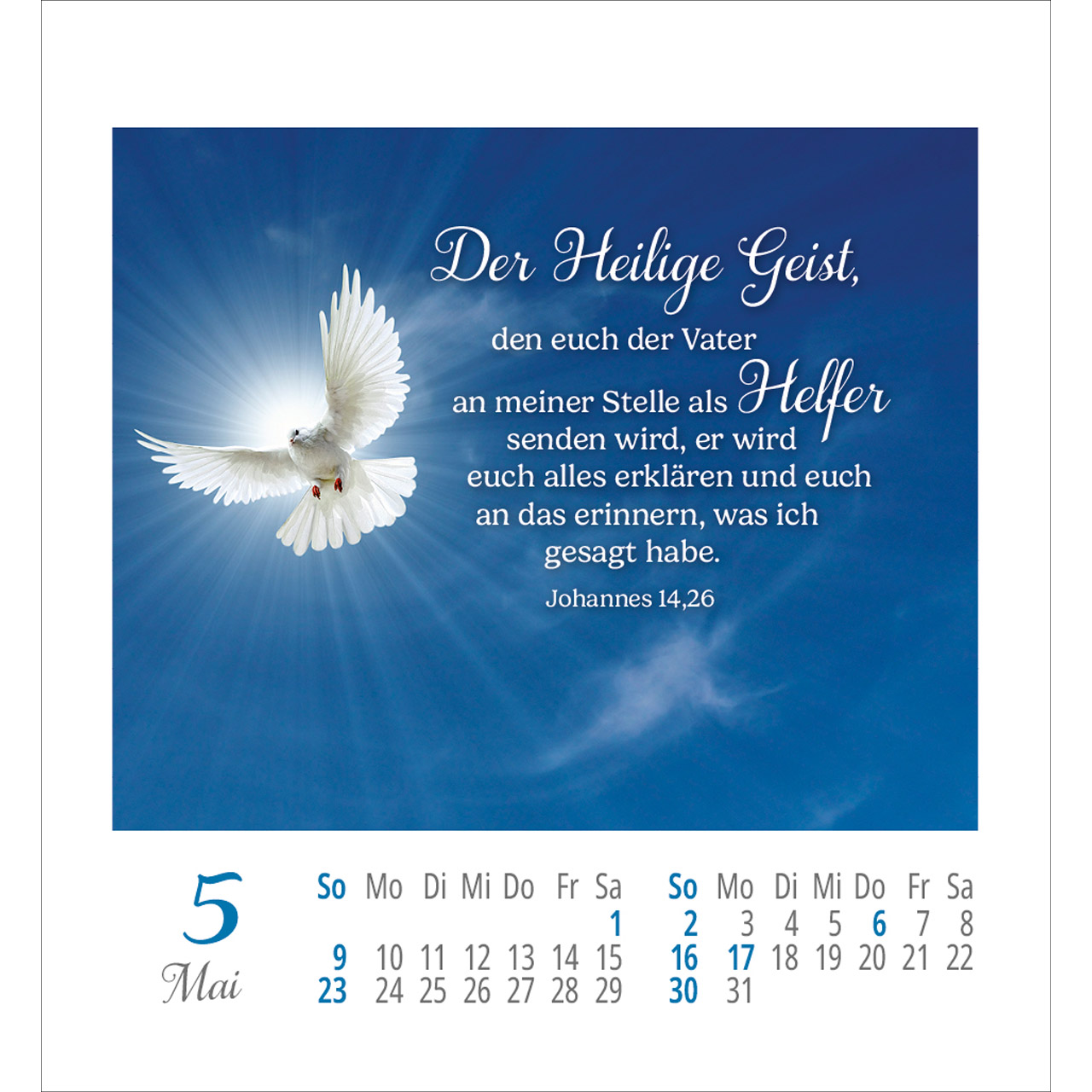 Aufkleberkalender - Lieblingsworte umgeben dich 2027