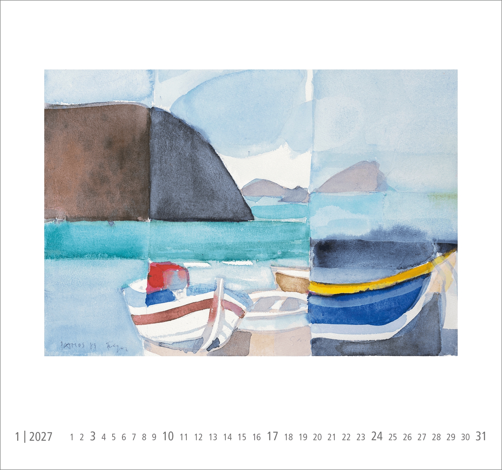 Postkartenkalender - Neue Horizonte 2027