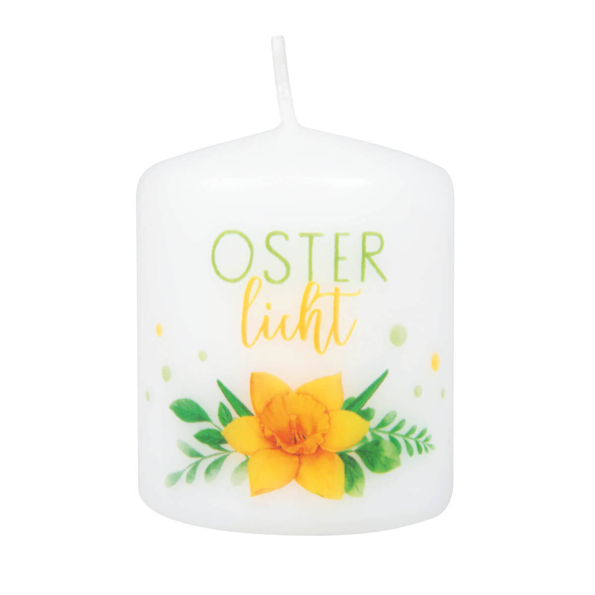 Tischkerze 'Osterlicht Narzisse'