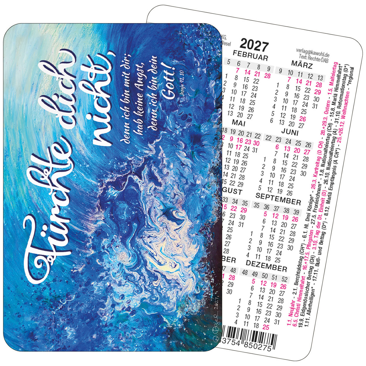 Notizblock - Über allen Hiobs Botschaften - Leuchtturm Felsen Meer