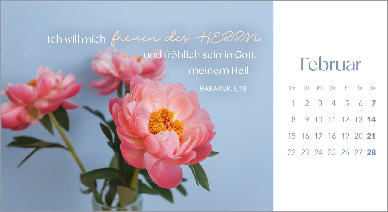 Postkartenkalender - Augenblicke der Anbetung 2027
