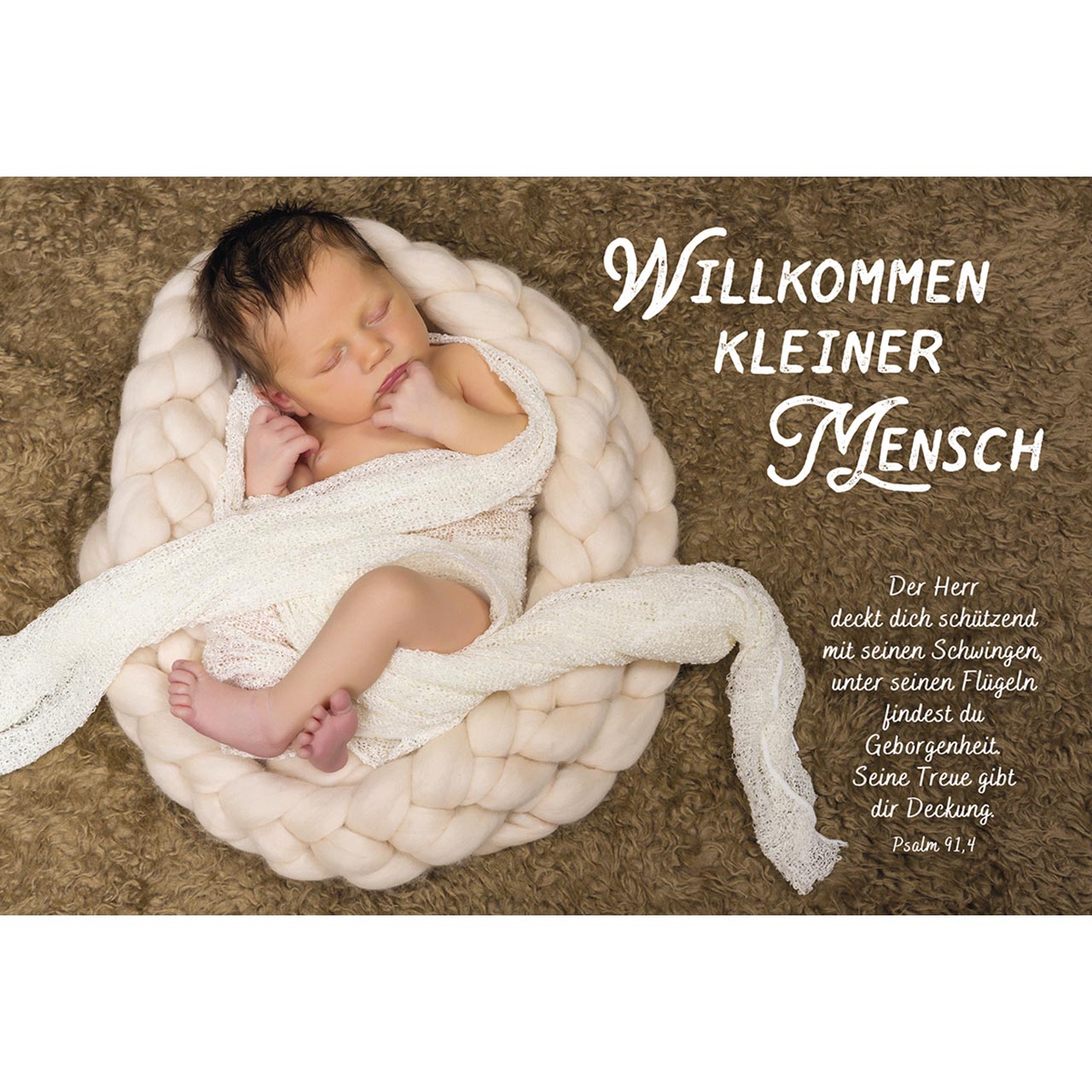 Willkommen kleiner Mensch