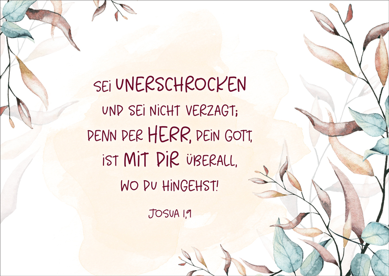 Karten-Box Papier - Postkartenbox "Von guten Mächten"