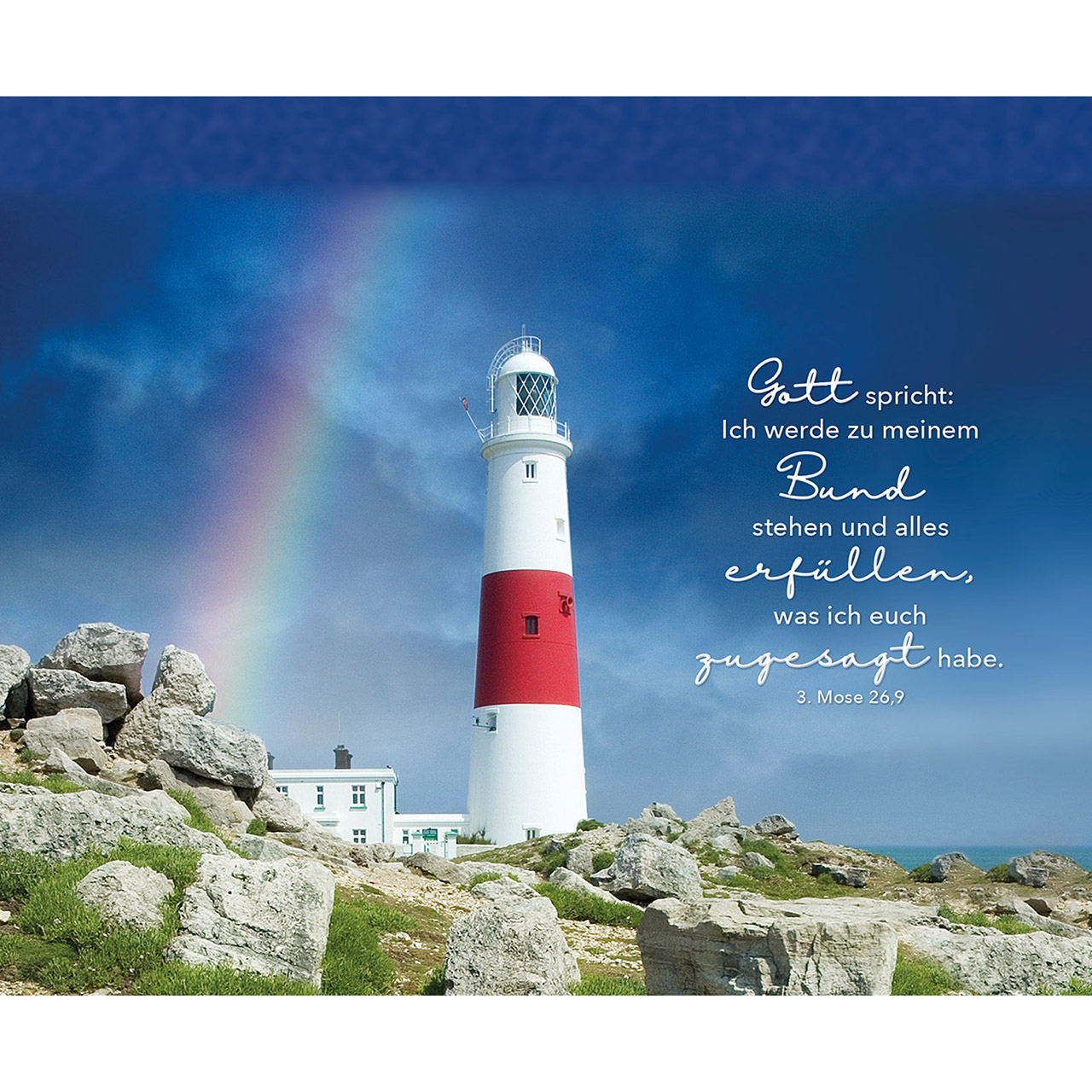 Aufstellbuch - Lichtblicke in stürmischen Zeiten - Leuchtturm
