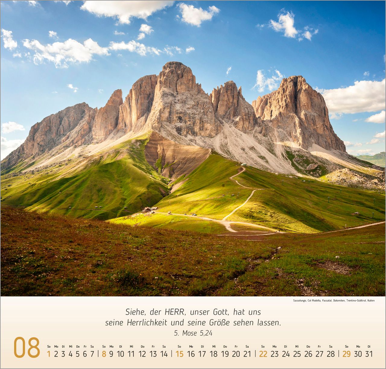 Wandkalender - Berg-Impressionen 2027 Wandkalender