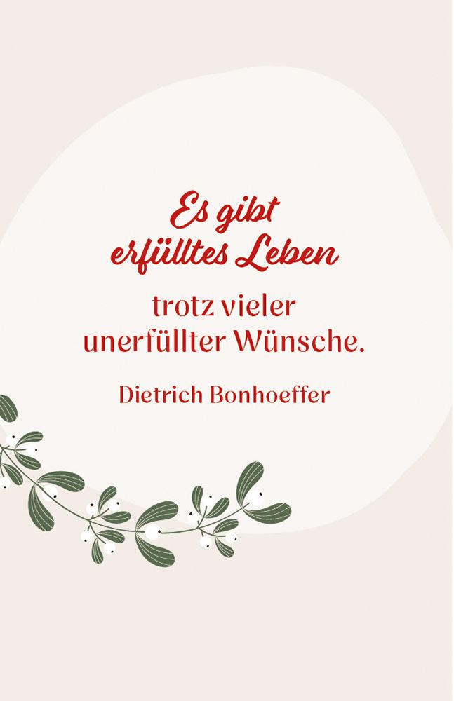 Adventskalender - 24 Mutmacher im Advent