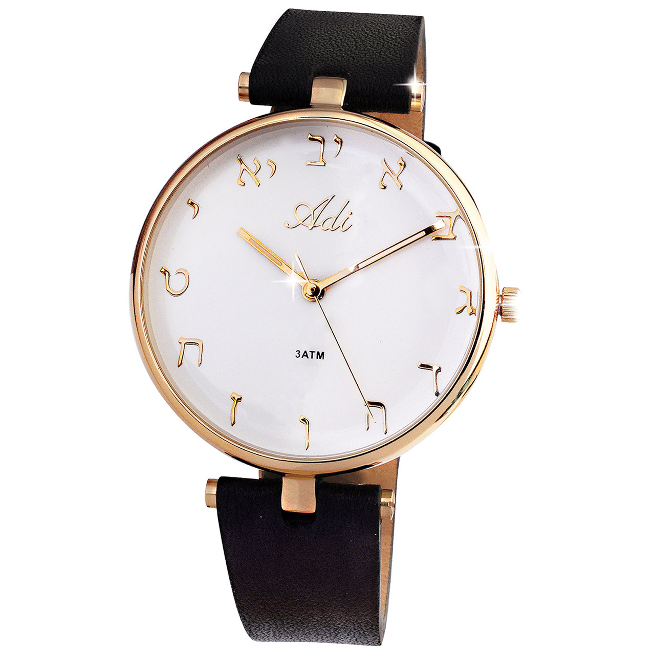 Vergoldete Armbanduhr
