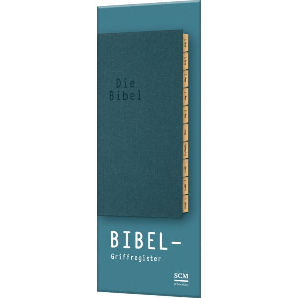 Bibel-Griffregister mit Kraftpapier Bibel-Zubehör - Bibel-Griffregister mit Kraftpapier