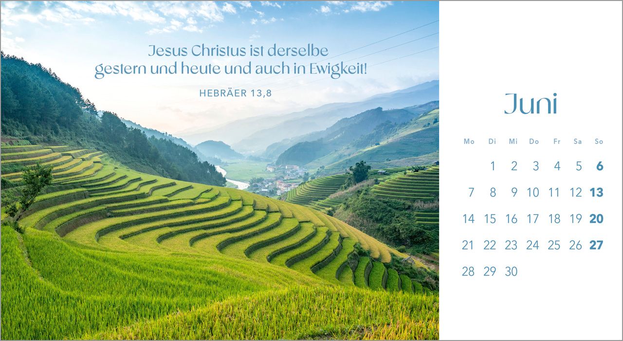 Postkartenkalender - Quelle des Lebens 2027