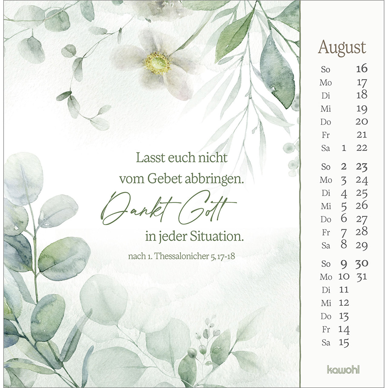 Postkartenkalender - Vor dich bring ich, was mich bewegt 2026