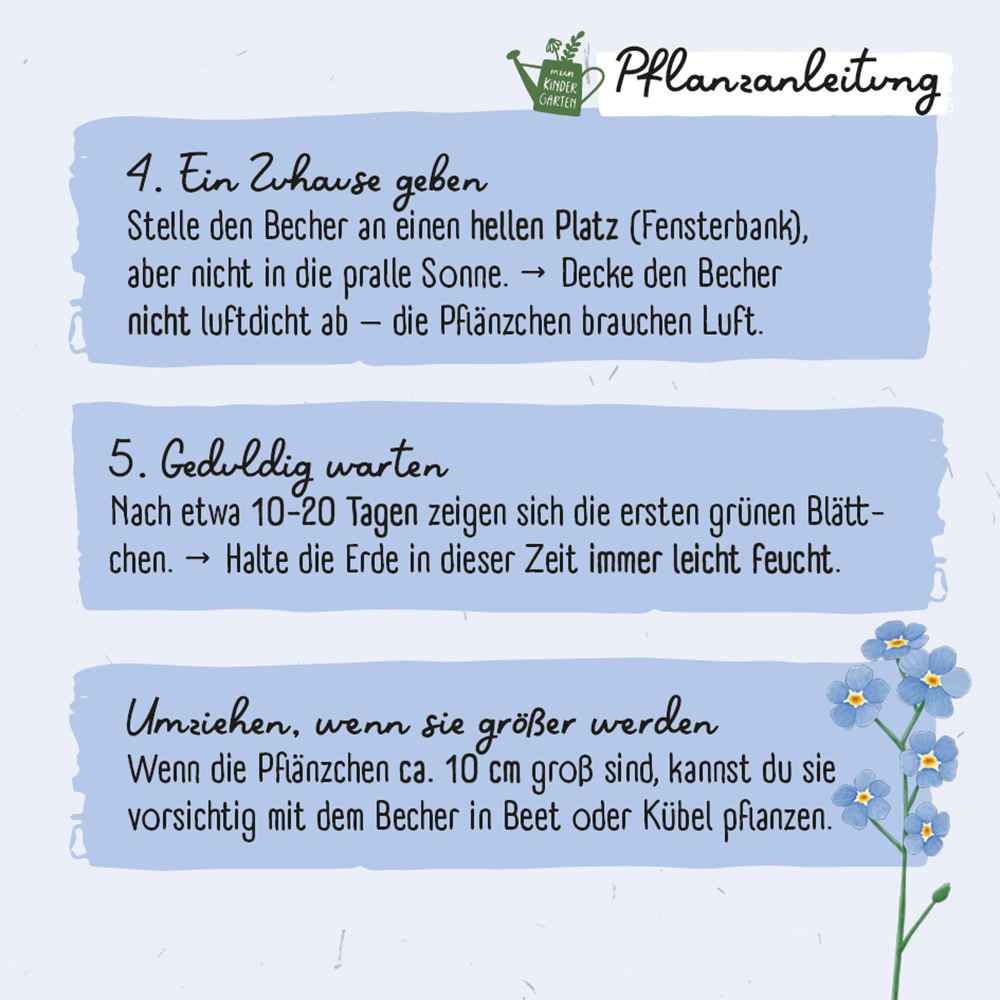 Saatgut - Mein kleines blaues Wunder