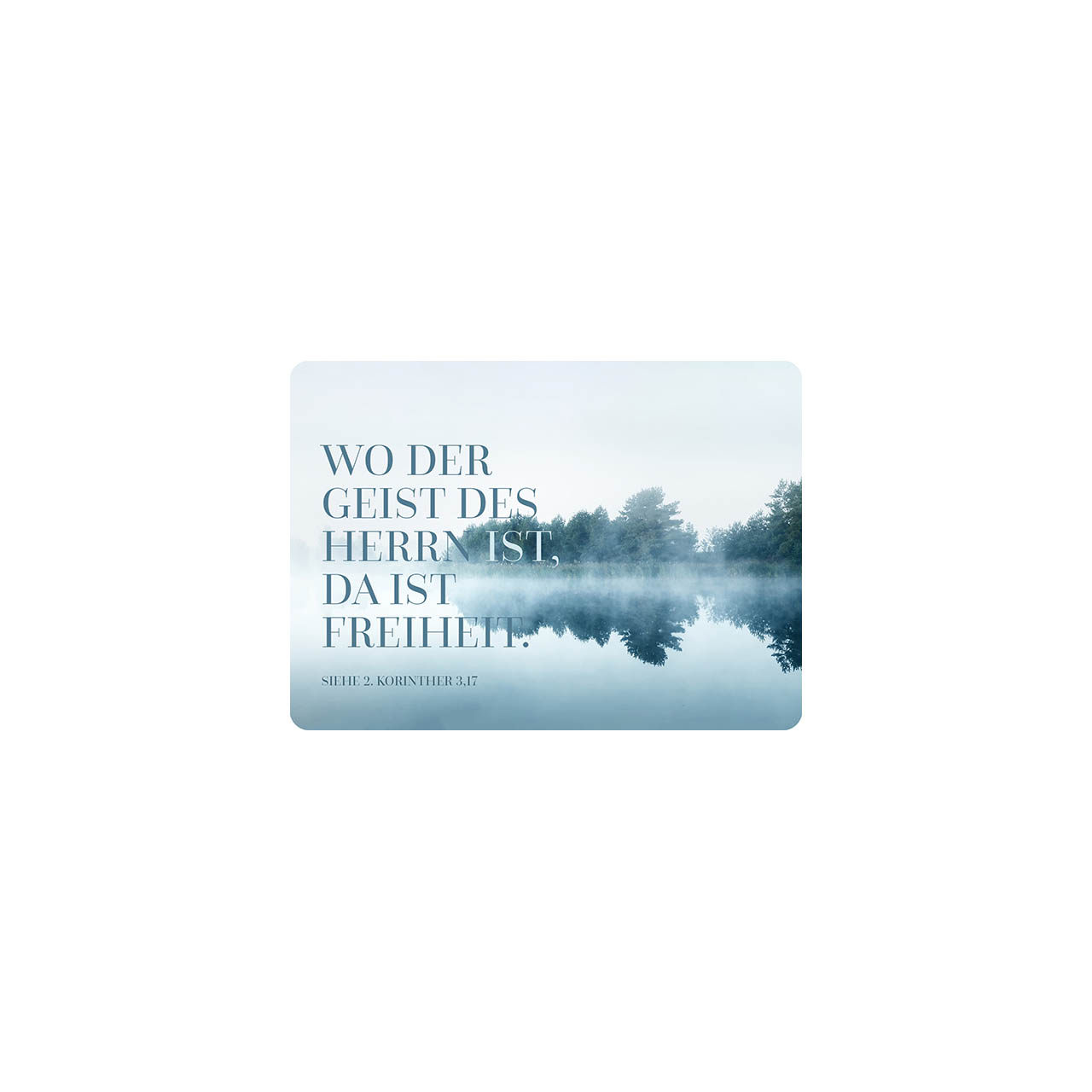 Postkarte - Postkarte 'Freiheit'  1EX - Wald See
