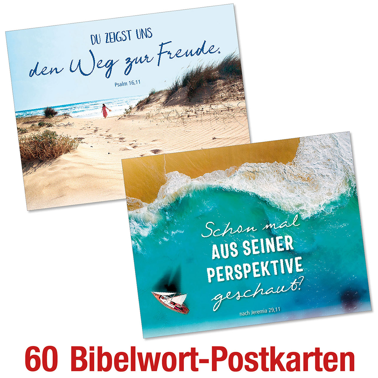 Spar-Paket: Bibelwort Postkarten Postkarten-Paket - Spar-Paket: Bibelwort Postkarten