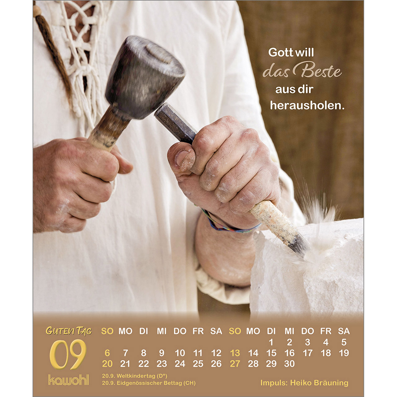 Postkartenkalender - Guten Tag 2026