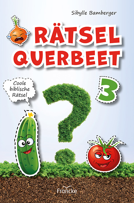 Buch - Rätsel Querbeet 3 - Rot Gurke Tomate Zwiebel Fragezeichen Gras Erde