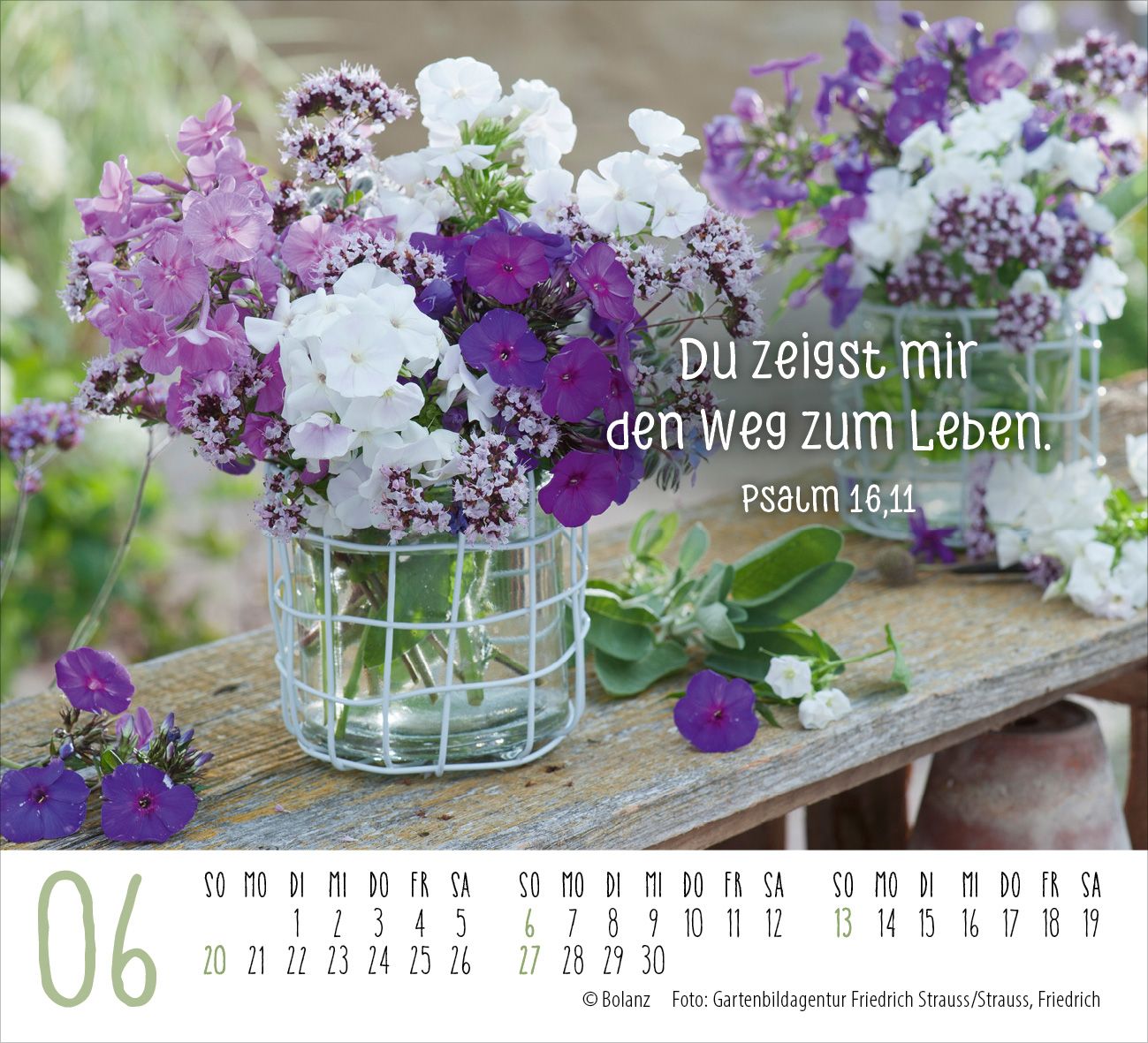 Aufstellkalender - Harmonien für die Seele 2027 Minikalender