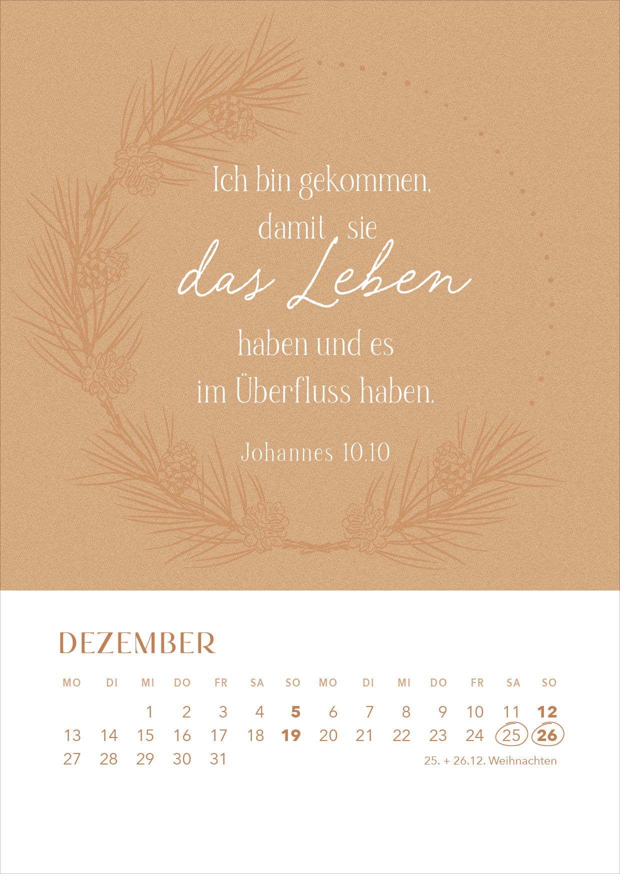Tischkalender - Hoffnung für immer 2027