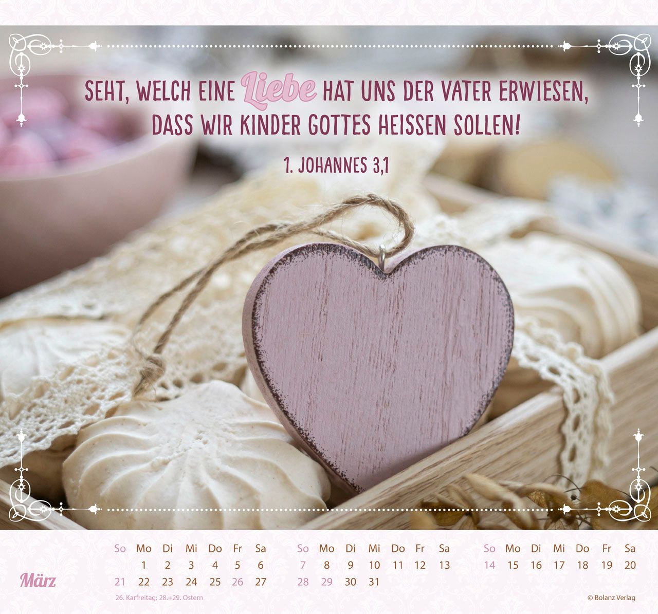 Wandkalender - Am Anfang war das Wort 2027 Wandkalender