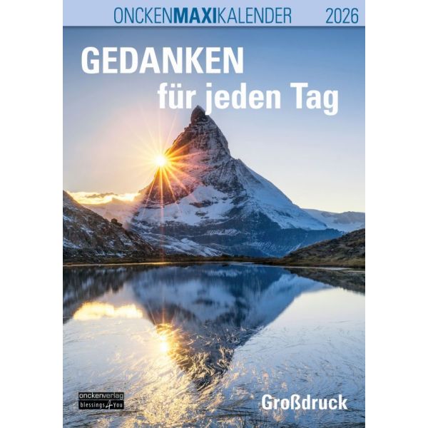 Oncken Maxikalender 2026