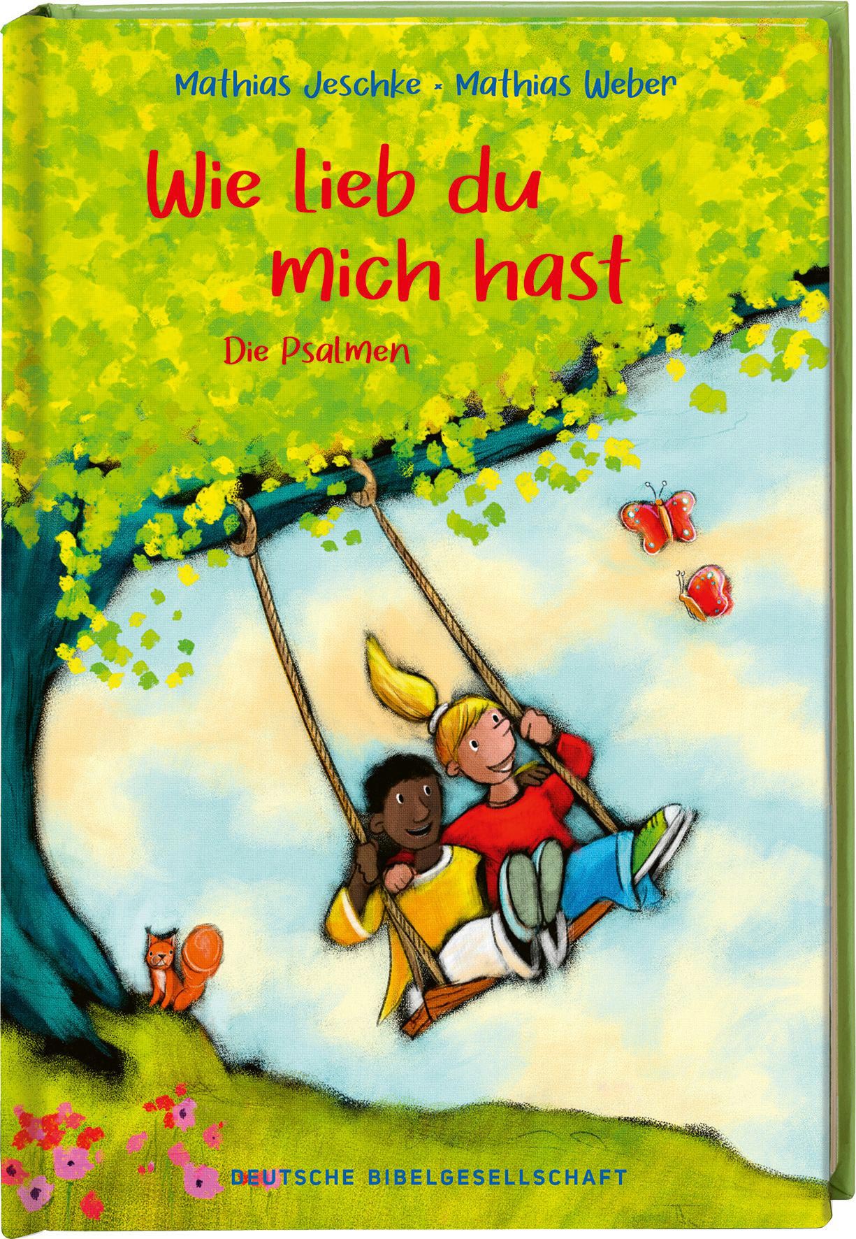 Buch - Wie lieb du mich hast - Kinder Schaukel Baum