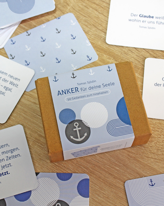 Karten-Box - Anker für deine Seele