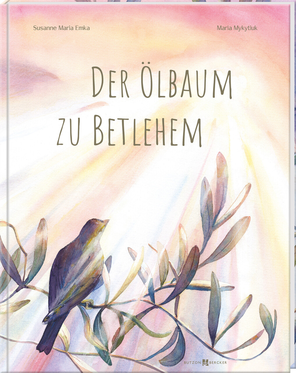 Buch - Der Ölbaum zu Betlehem - Vogel Blätter Äste