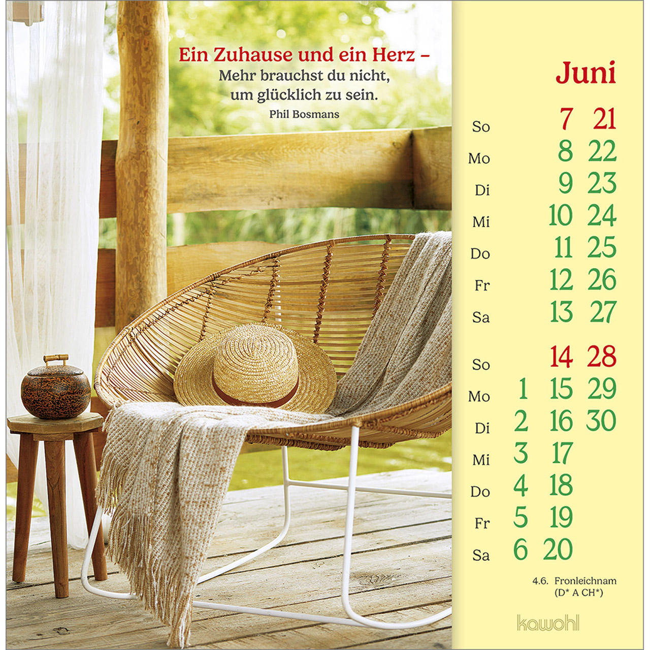 Postkartenkalender - Phil Bosmans - Postkarten-Kalender 2026