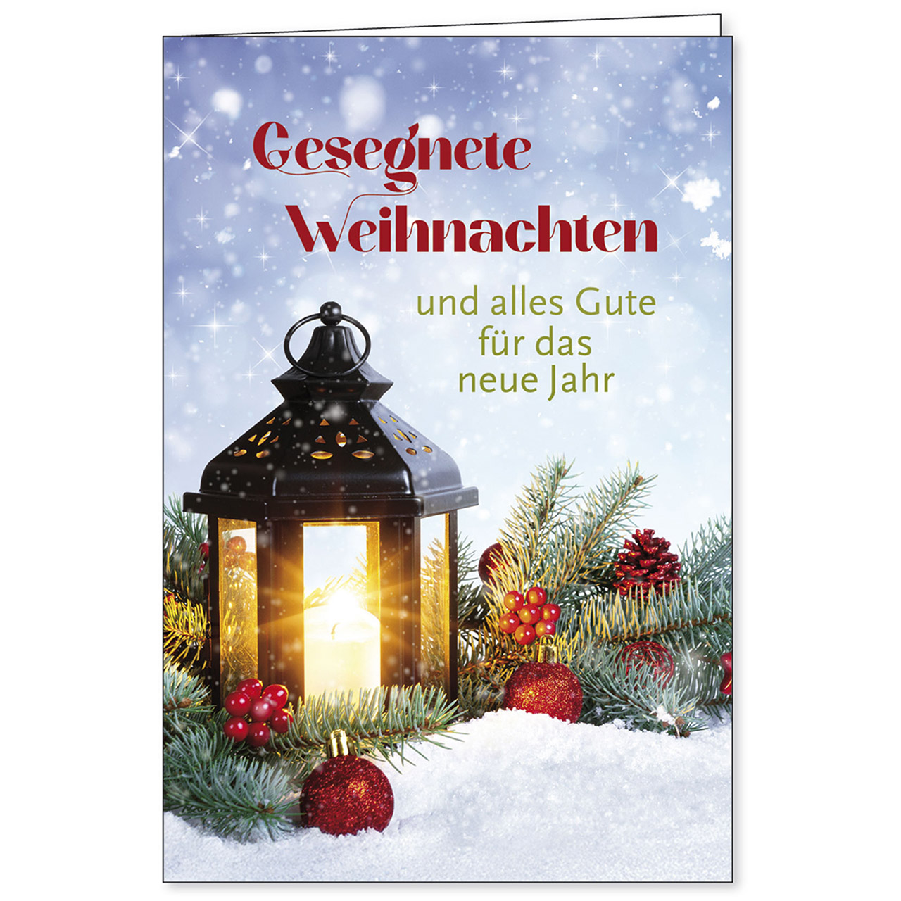 Gesegnete Weihnachten und alles Gute für das neue Jahr