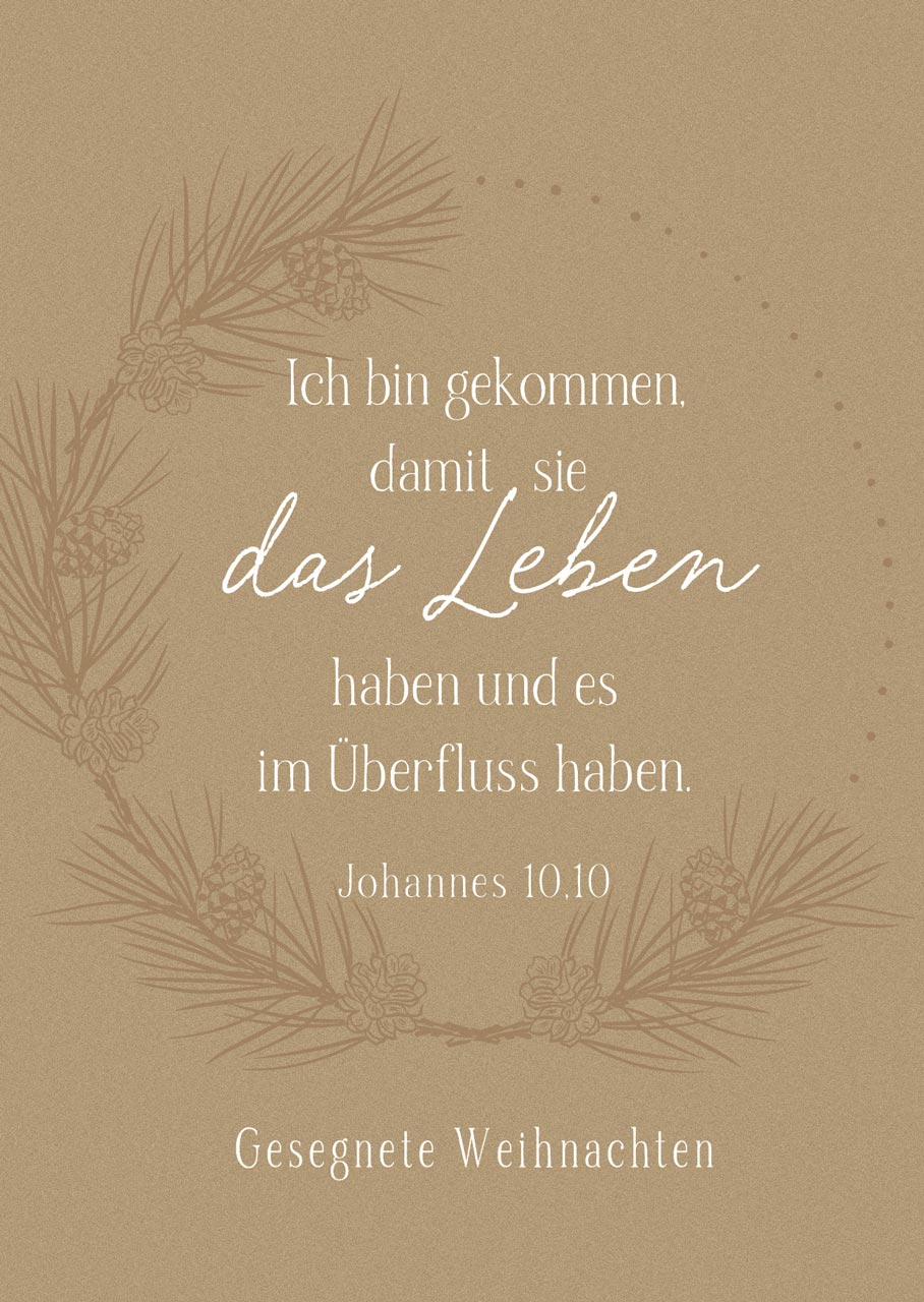 Karte - Minikarten Weihnachten
