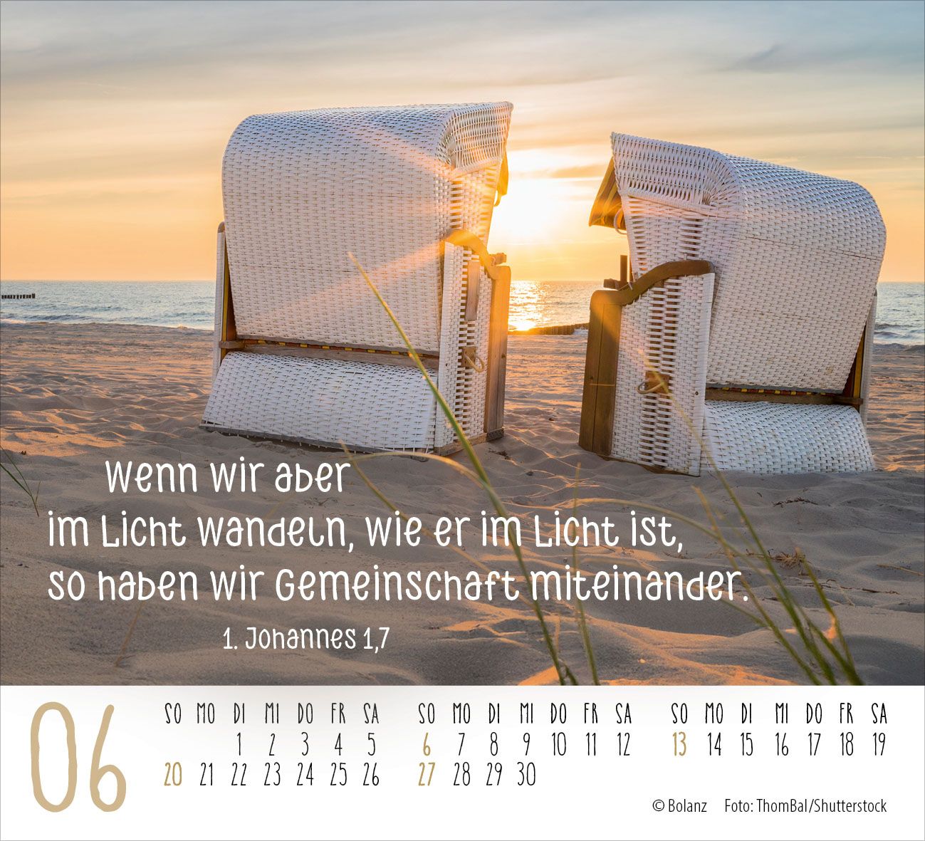 Aufstellkalender - Zeit für Meer 2027