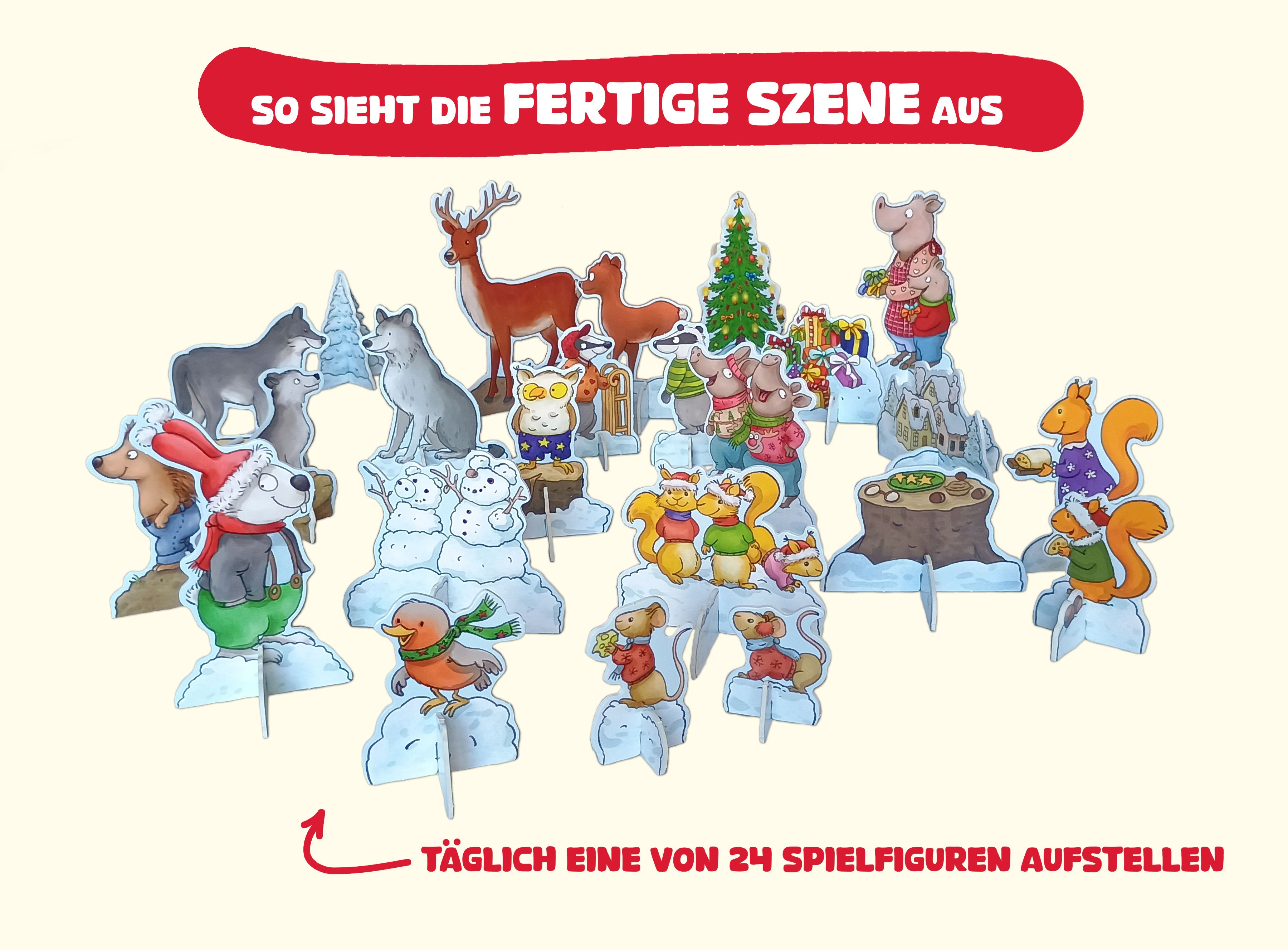 Adventskalender - Ein Weihnachtsbaum für die Tiere
