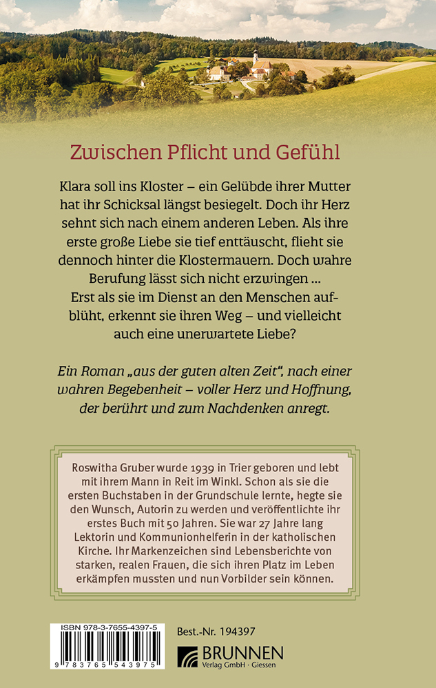 Buch - Flucht aus dem Kloster