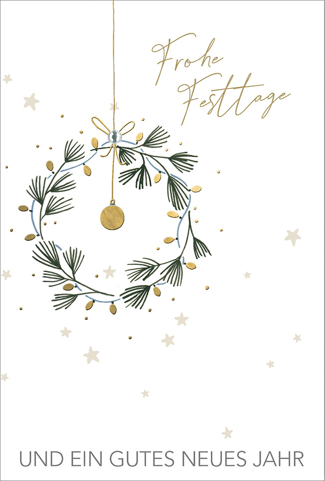 Faltkarte Weihnachten/NJ