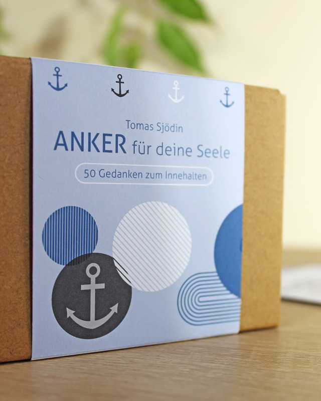 Karten-Box - Anker für deine Seele