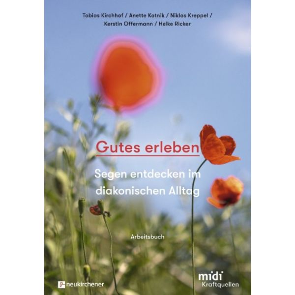 Buch - Gutes erleben - Arbeitsbuch - Wiese Mohnblumen