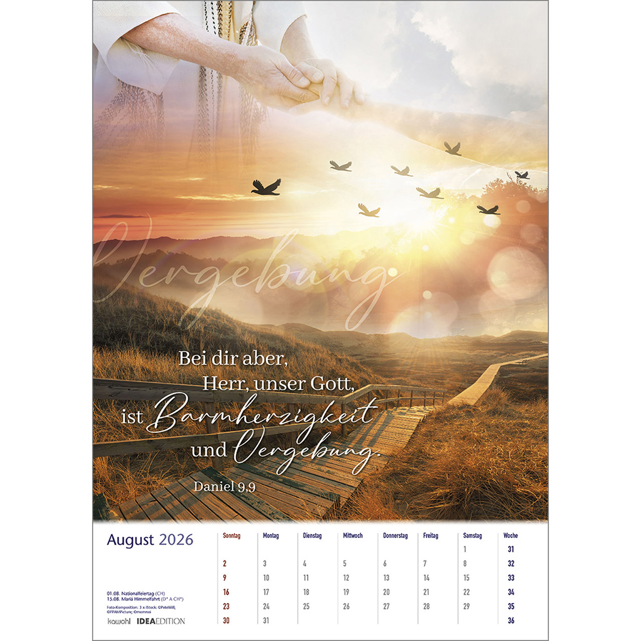 Posterkalender - Auf seinem Weg 2026