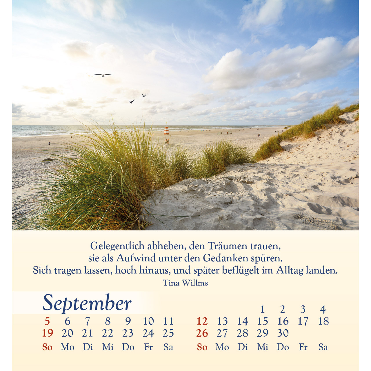 Aufstellkalender - Licht für deine Seele 2027