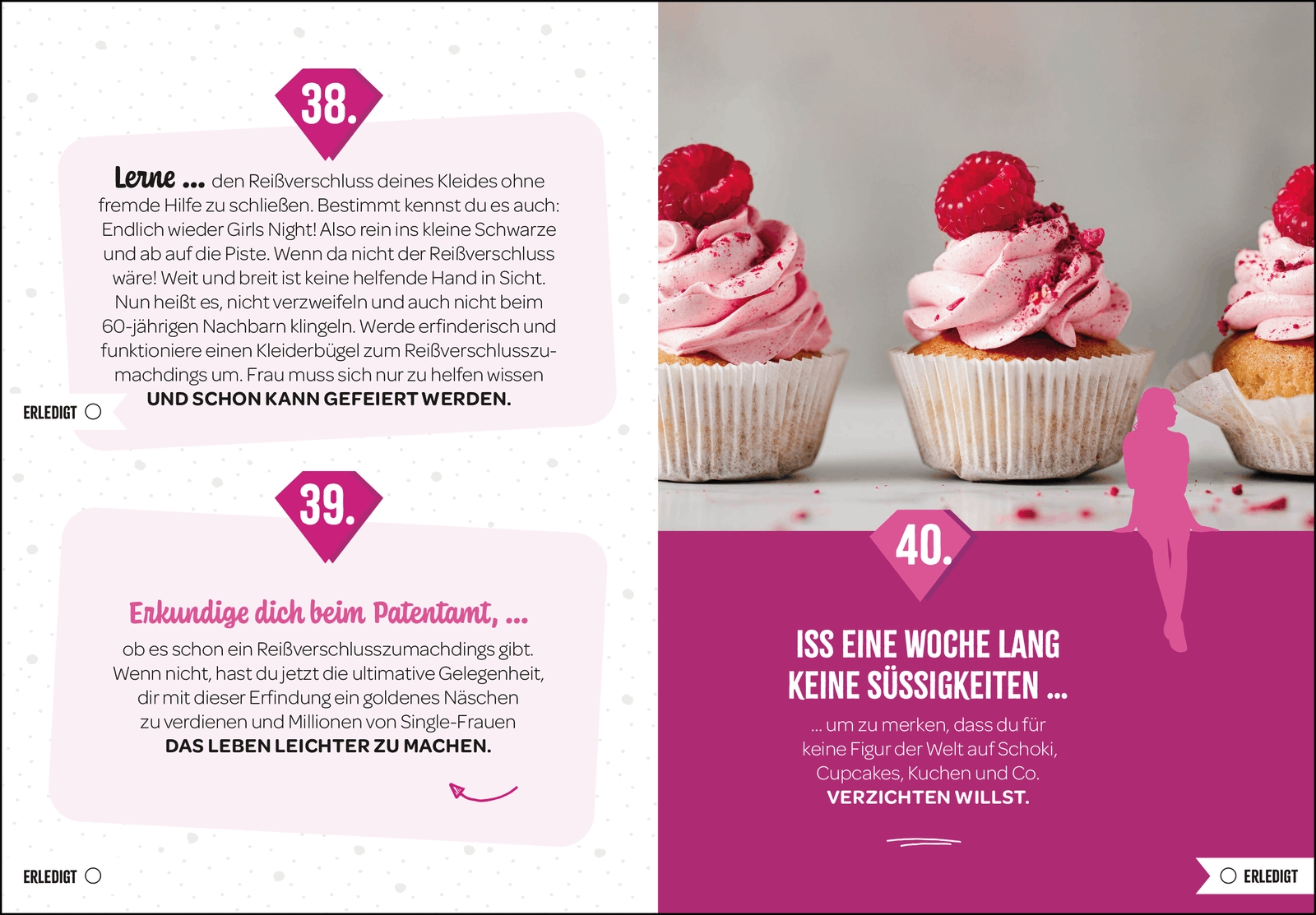 Geschenkbuch - 100 Dinge, die FRAU einmal im Leben getan haben sollte