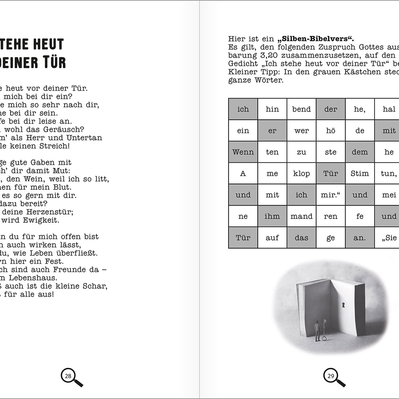 Buch - 52 neue Rätselandachten - Buch Leiter Mann