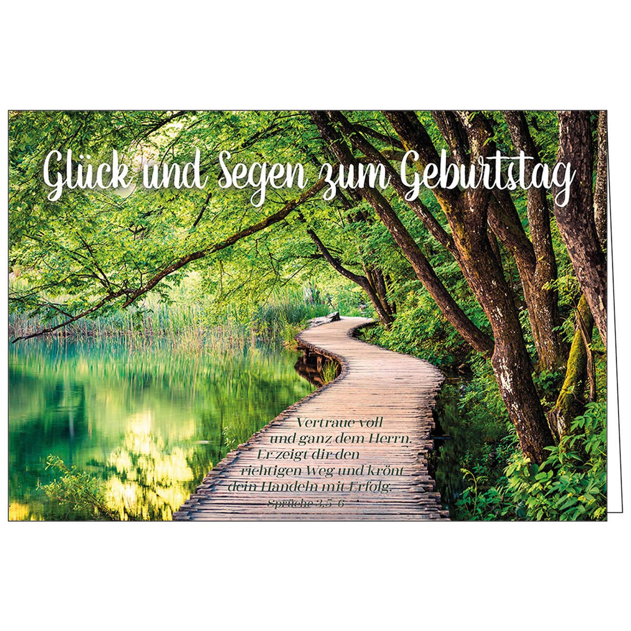 Glück und Segen zum Geburtstag