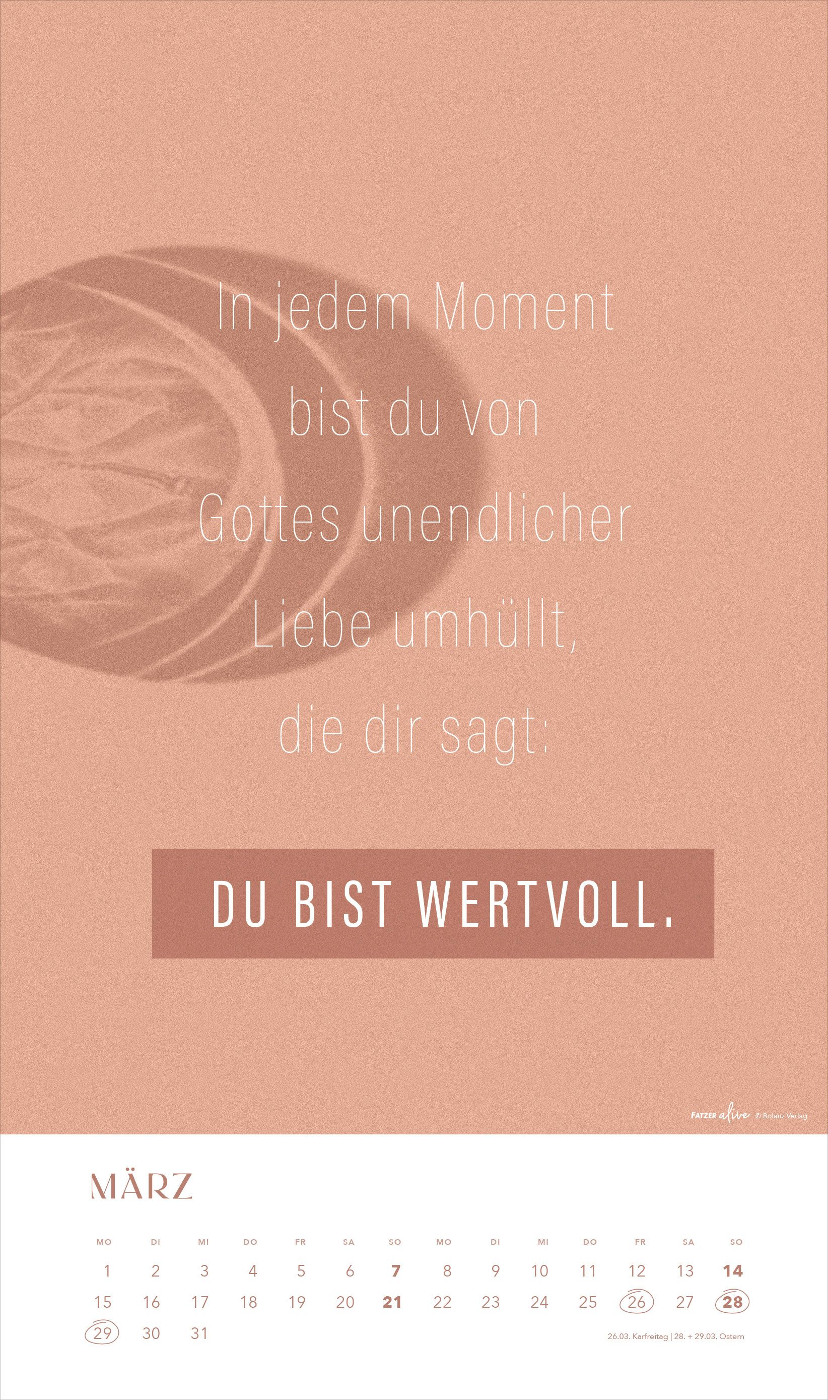 Posterkalender - Glaube im Alltag 2027 Posterkalender