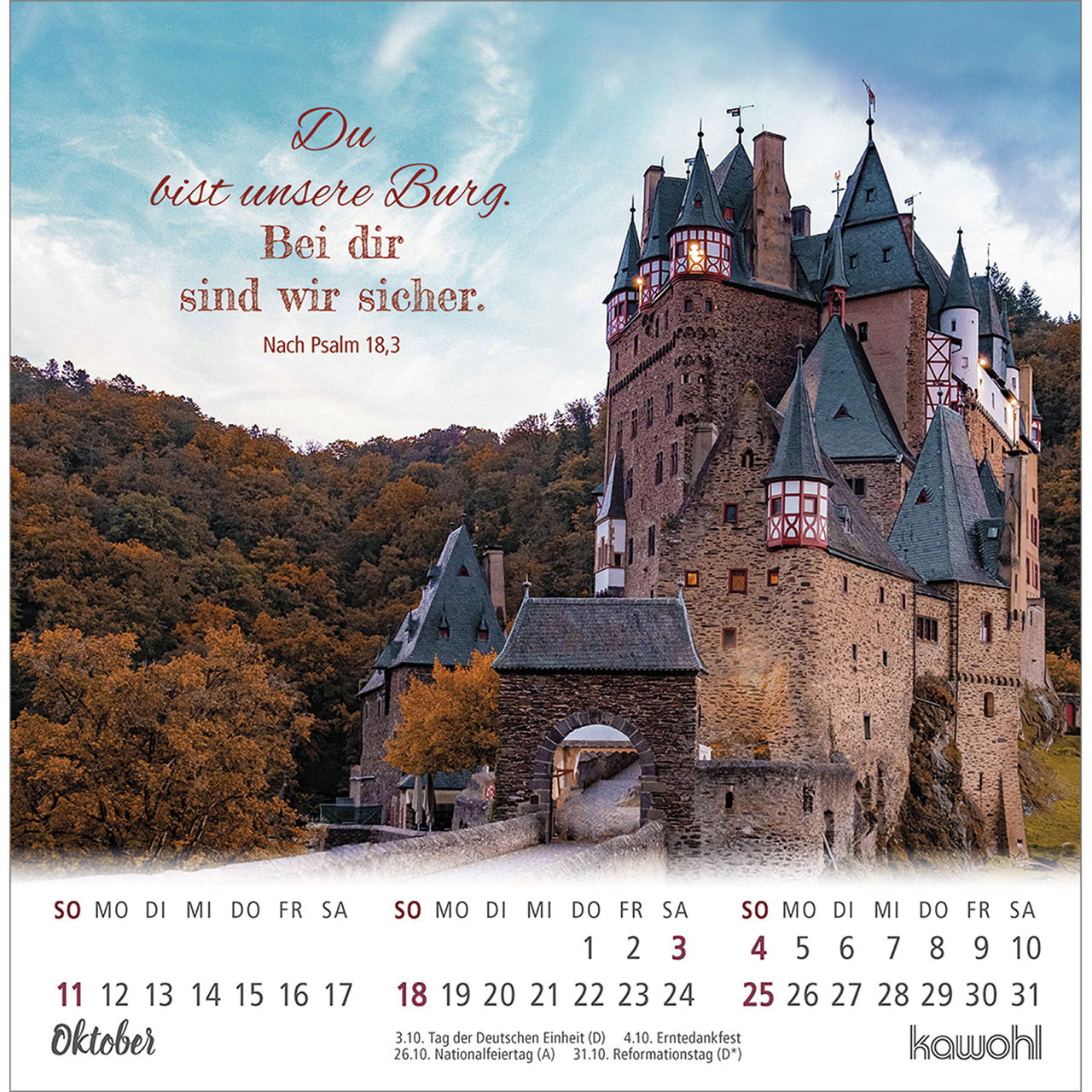 Postkartenkalender - Ankommen & leben 2026