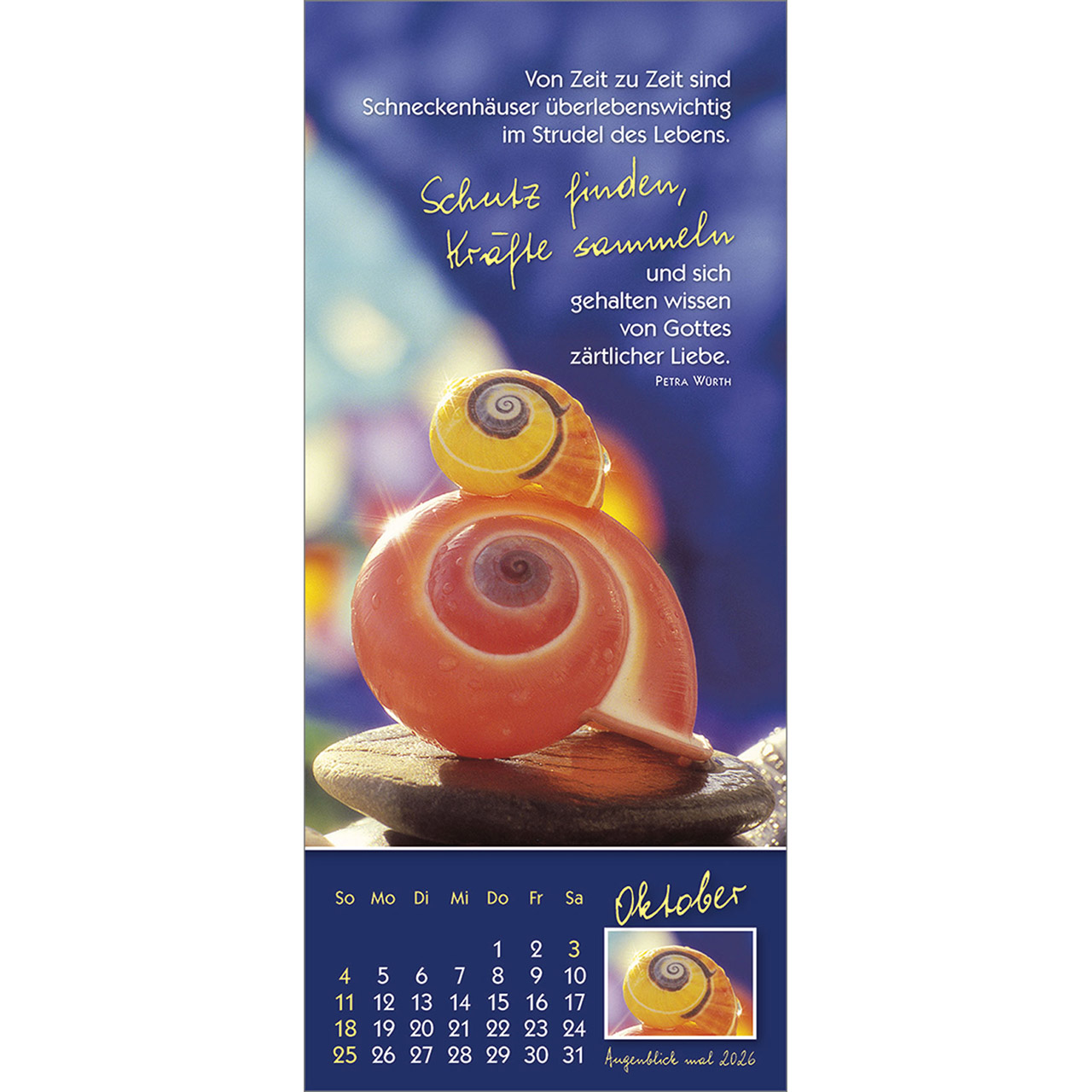 Tischkalender - Augenblick mal 2026