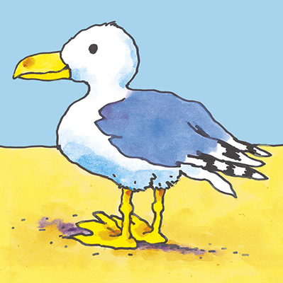 Badewannenbuch - Am Meer - Am Meer / Segelboot / Kind