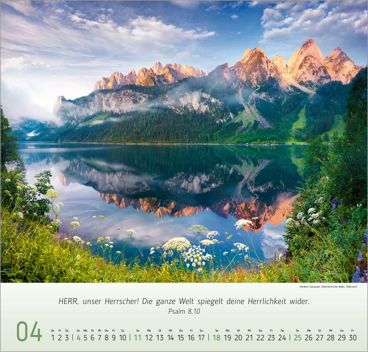 Wandkalender - Berg-Impressionen 2027 Wandkalender