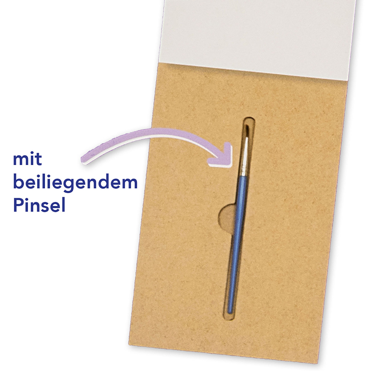 Malblock - Wasserfarbblock Sei muTiger - Tiger